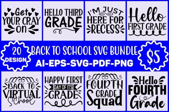 Back to School PNG Bundle: A Practical Creative Resource for Educators, Makers & Small Businesses