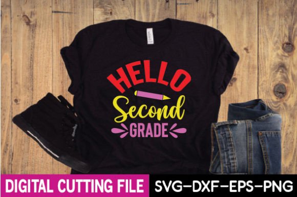 Hello Second Grade SVG