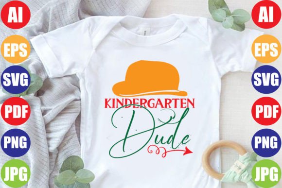 Kindergarten Dude: A Practical Design Asset for Real-World Creative Workflows